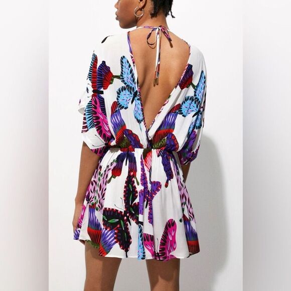 (A5) Desigual. Very fluid and fresh short tunic made of LenzingEcovero. - Picture 2 of 13